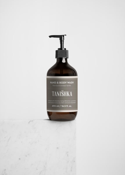 Hand & Body Wash, Patchouli & Amber Vanilla