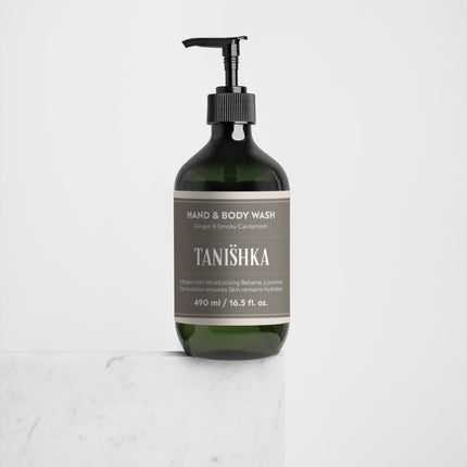 Hand & Body Wash, Ginger & Smoky Cardamom